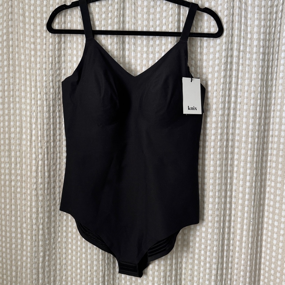 Knix Black Shaper Bodysuit XL
